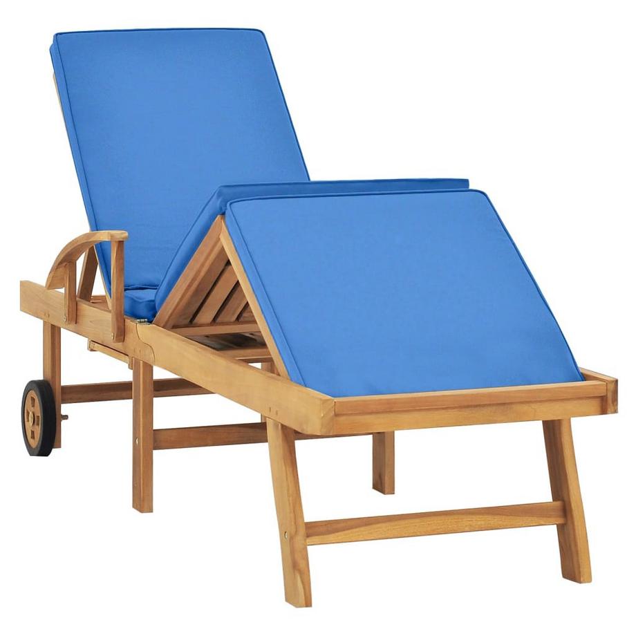 VidaXL Sonnenliege teak  