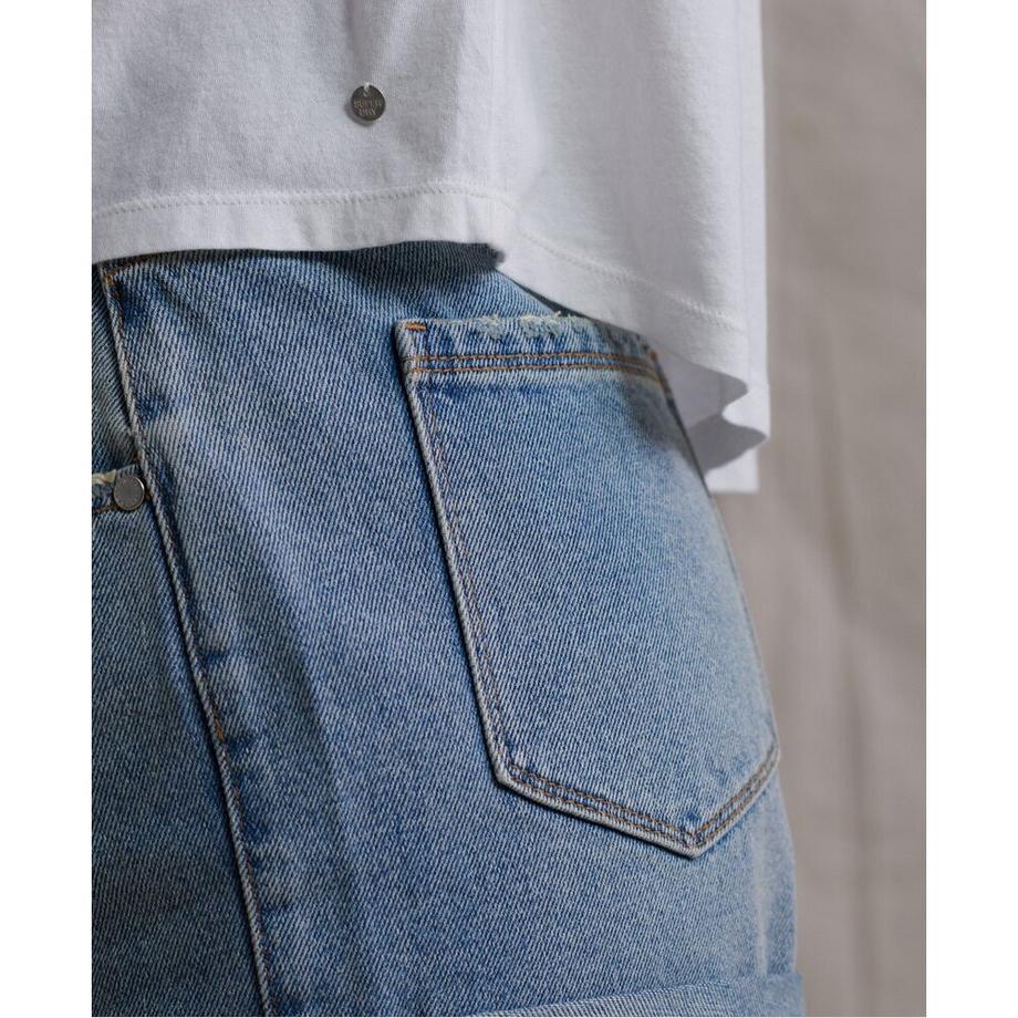 Superdry Damen Woven Trim Tanktop  