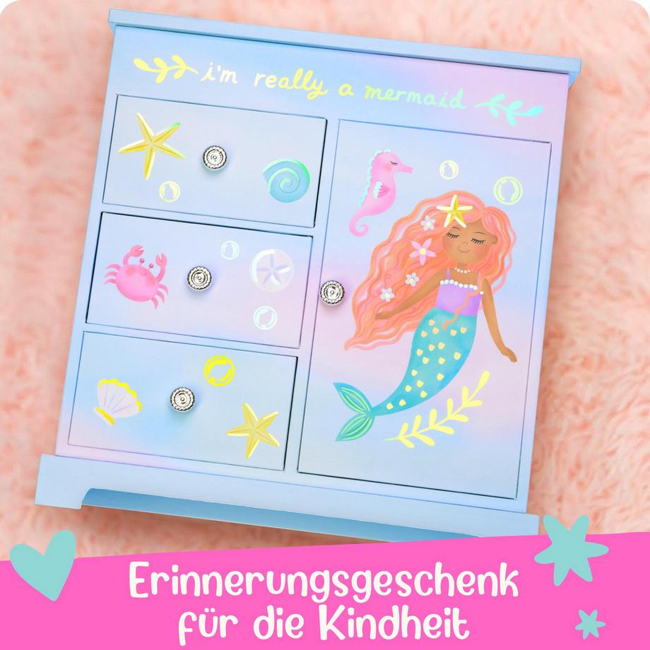 Only-bags.store  Musikalische Kinderspieluhr mit Spiegel 