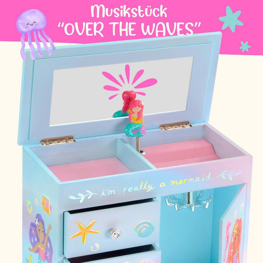 Only-bags.store  Musikalische Kinderspieluhr mit Spiegel 