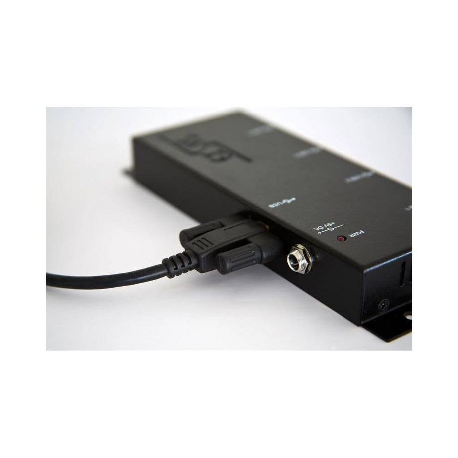 EXSYS  EXTERNAL 4 PORT USB 2.0 HUB 480 MBIT/S NERO 