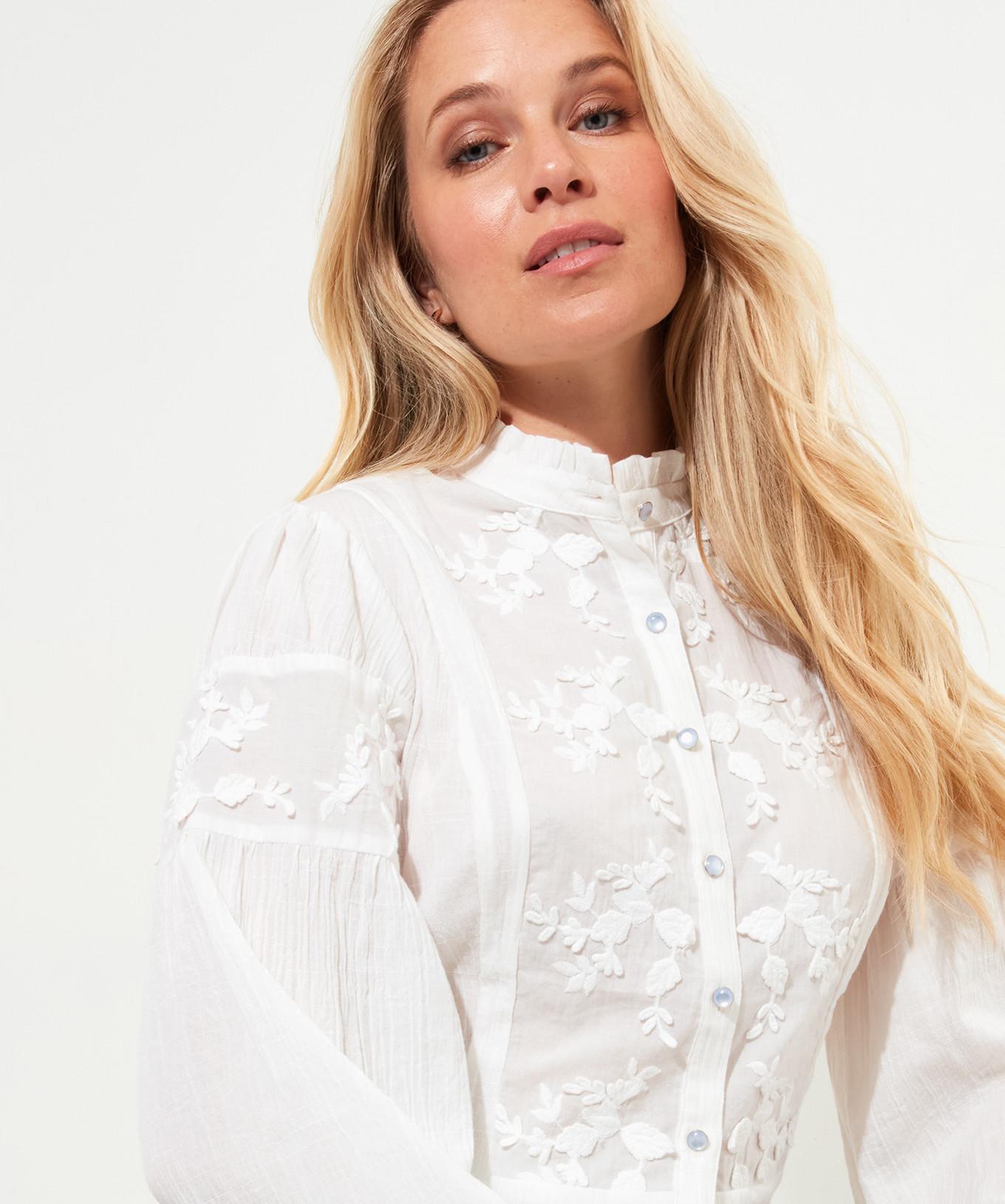 Joe Browns  Bluse mit Broderie-Stickerei 