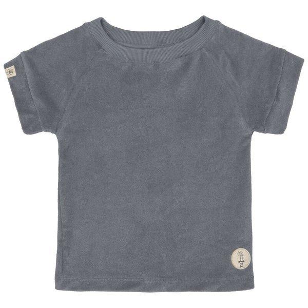 Image of LÄSSIG Terry Ftee Shirt Anthracite 8692 Unisex 86/92