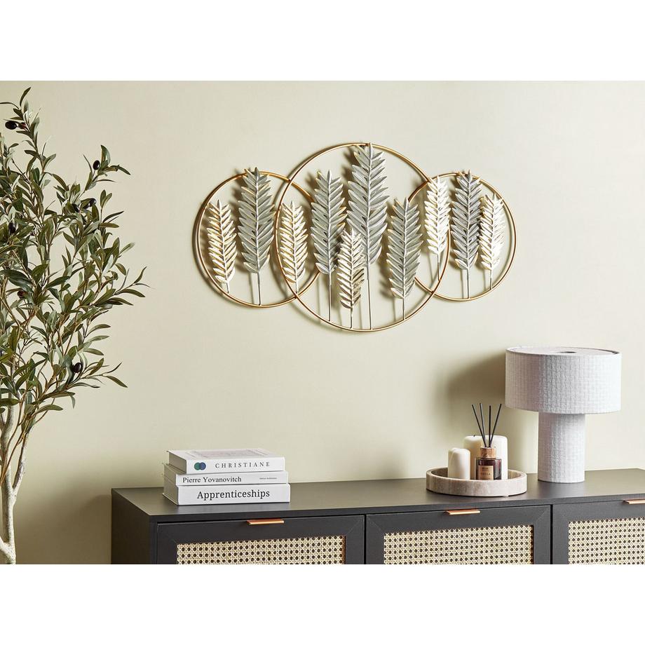 Beliani Wandobjekt aus Eisen Modern COPERNICIUM  