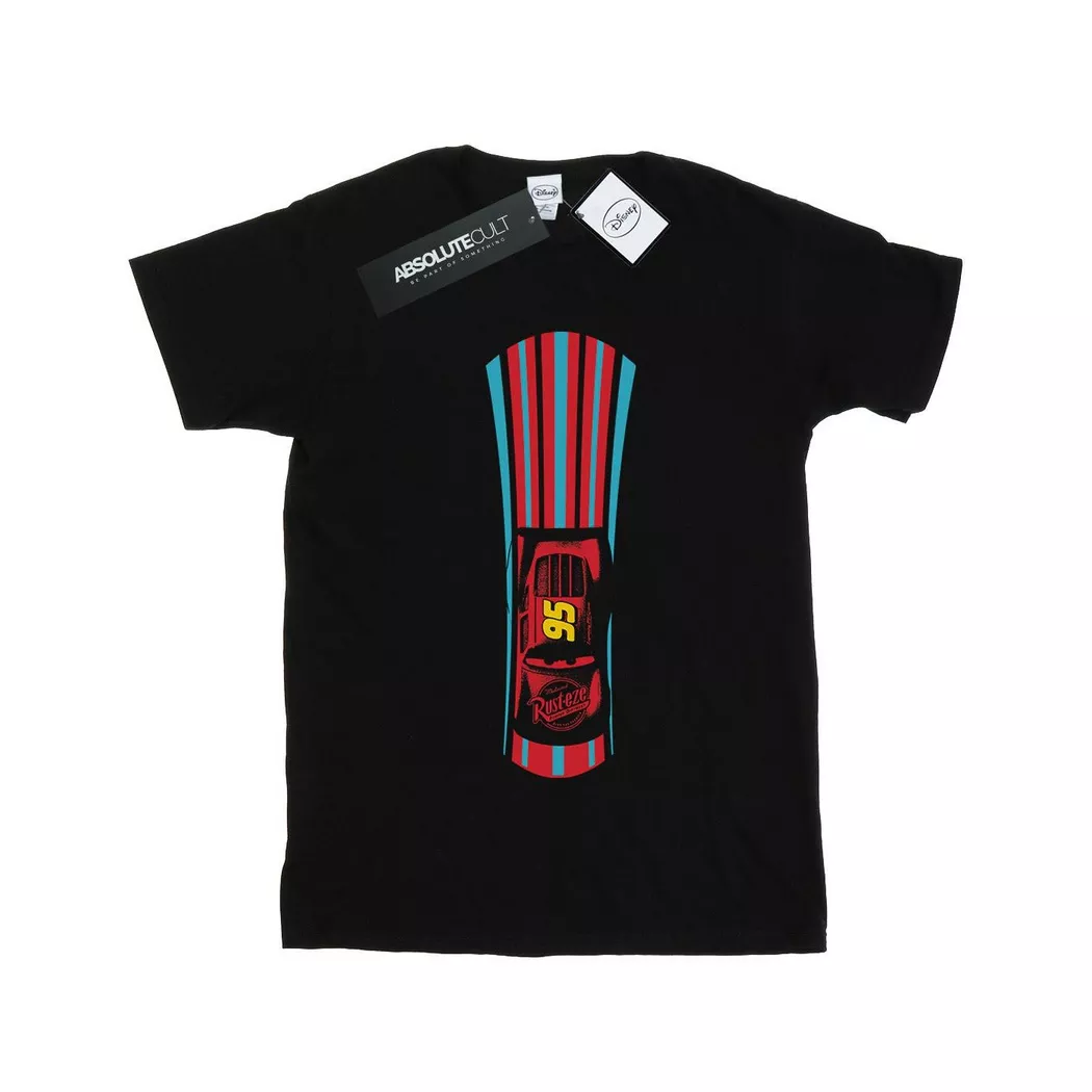 Disney - Cars TShirt, für Damen, Schwarz, Größe XL