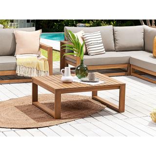 Beliani Table basse de jardin en Bois d'acacia certifié FSC® Moderne TIMOR  