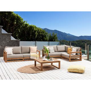 Beliani Table basse de jardin en Bois d'acacia certifié FSC® Moderne TIMOR  