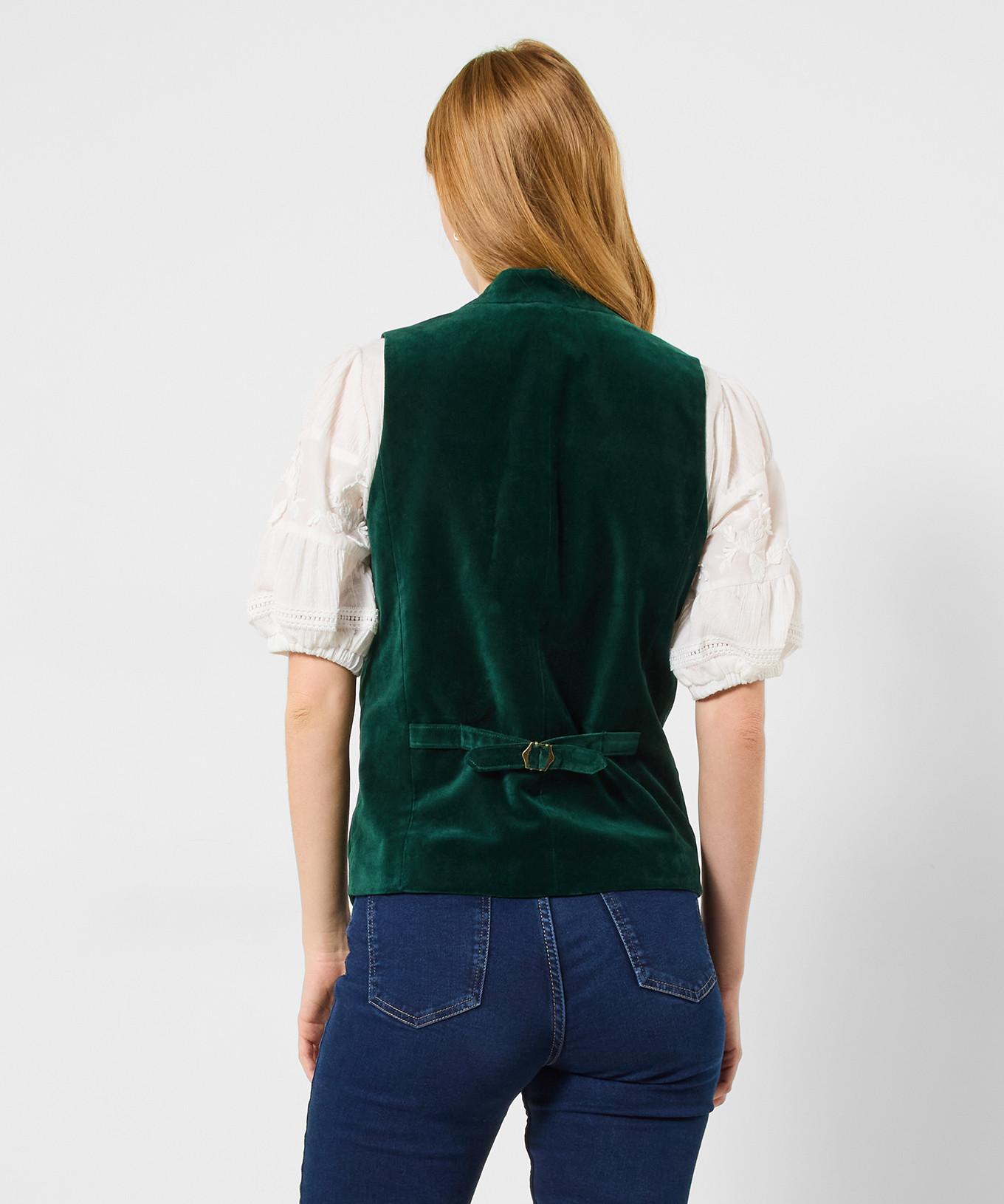 Joe Browns Samt Weste mit Knöpfen  