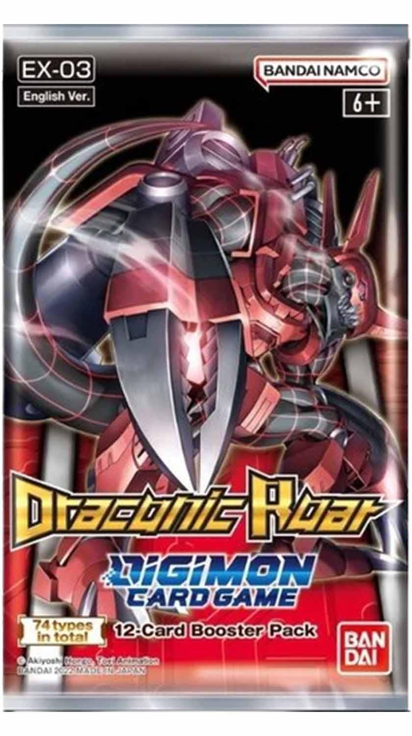 Bandai  Draconic Roar EX03 Booster - Digimon Card Game - EN 