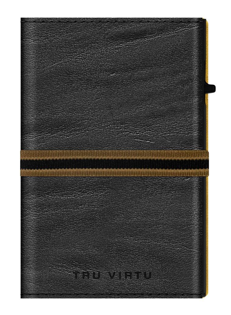 Tru Virtu TRU VIRTU C&S Strap Cross Caramba Portefeuille Black Earth Black  