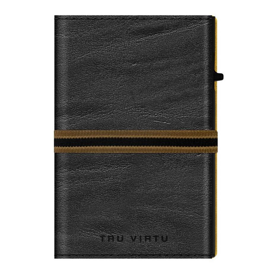 Tru Virtu TRU VIRTU C&S Strap Cross Caramba Portefeuille Black Earth Black  