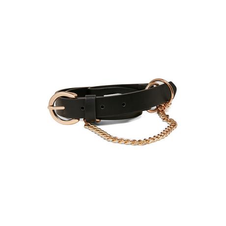 URBAN CLASSICS  ceinture en cuir synthétique avec chaîne synthetic 