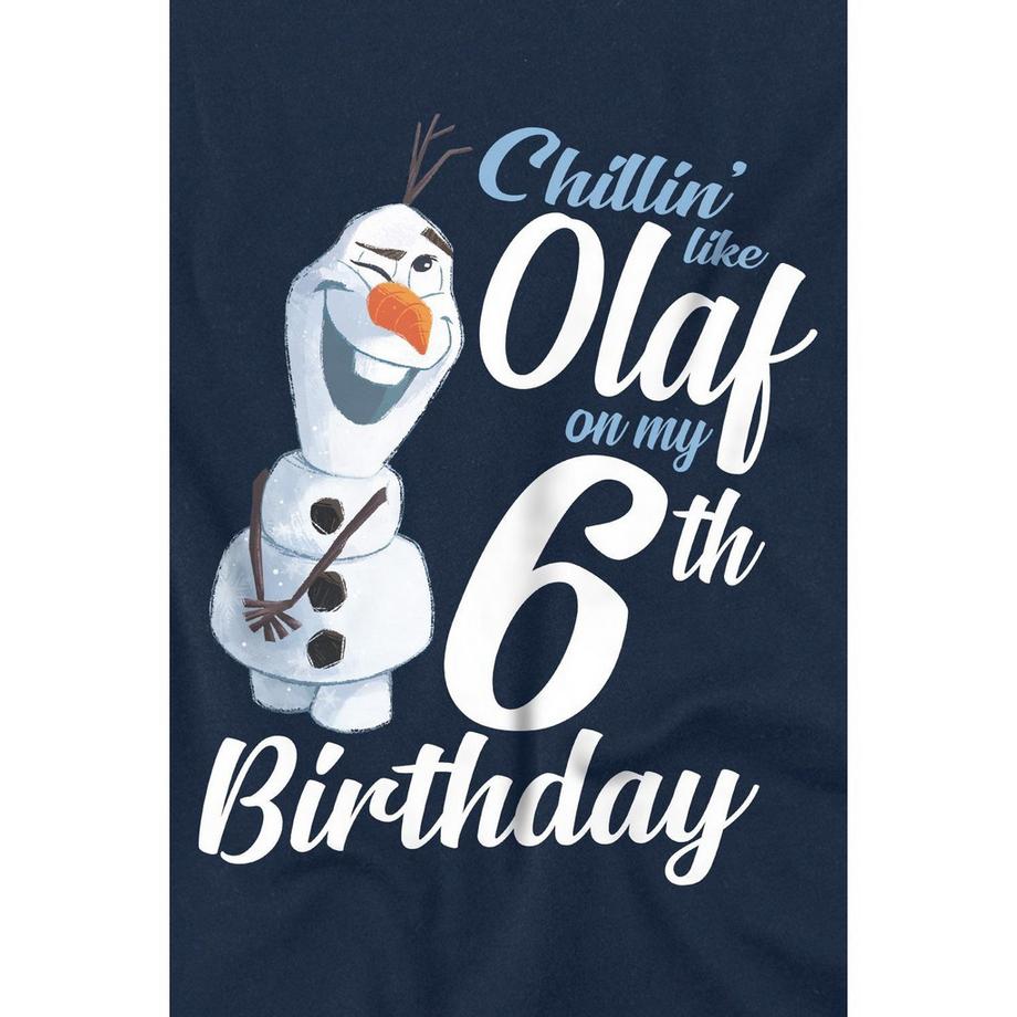 FROZEN  Chillin Like Olaf TShirt  6 Geburtstag 