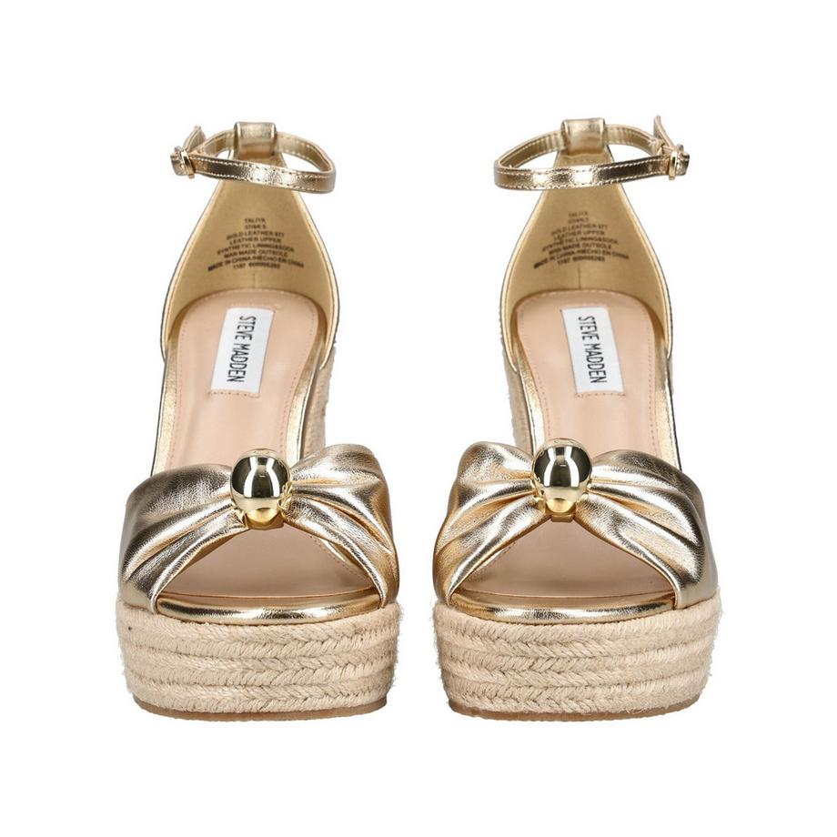STEVE MADDEN Sandales compensées avec talon tressé  