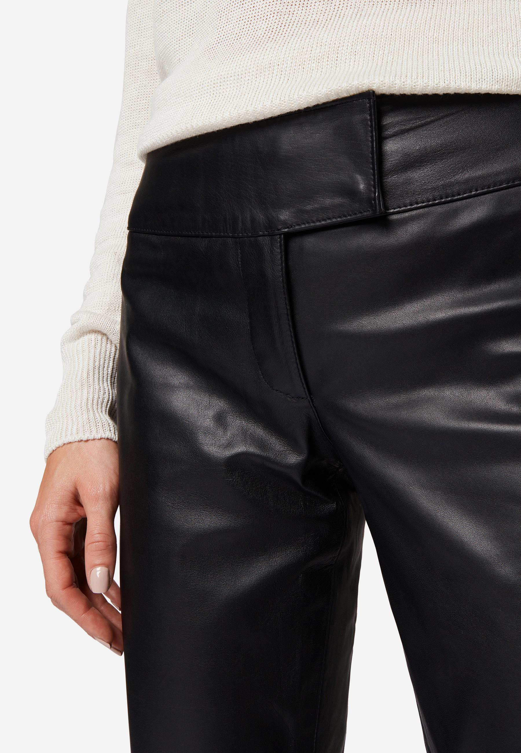 RICANO  Lederhose Low Cut, im simplistischen Design 