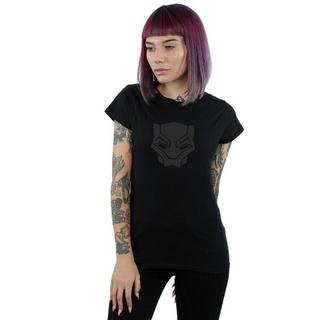 MARVEL  Black On Black TShirt 