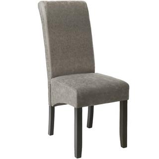 Tectake Lot de 2 chaises aspect cuir  