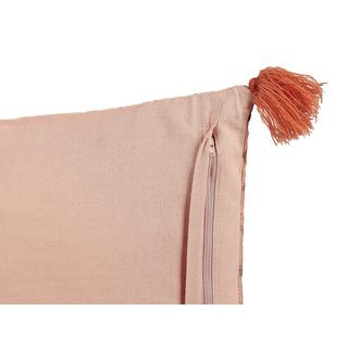 Beliani Lot de 2 coussins en Velours Boho RUMHORA  