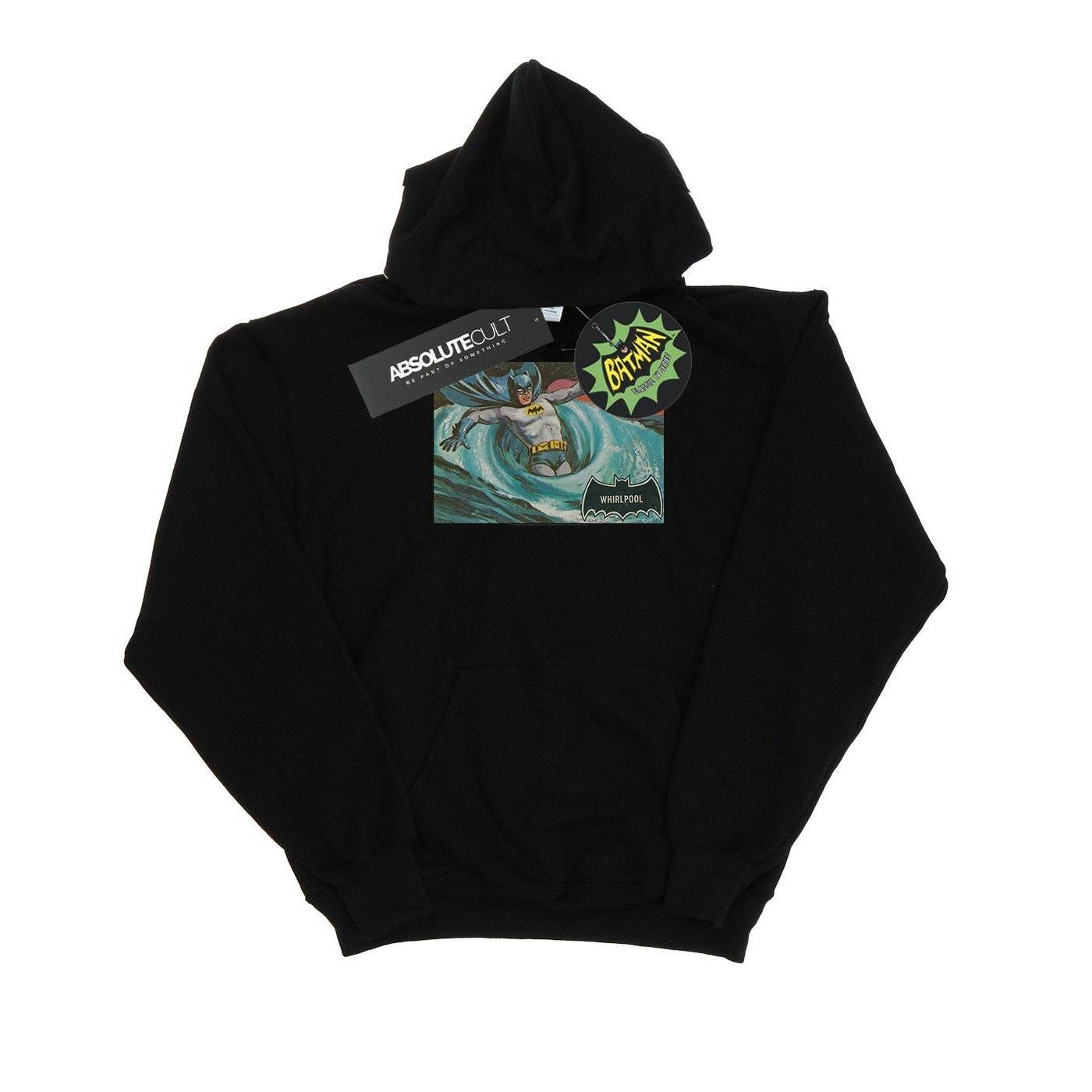 Image of Batman Tv Series Whirlpool Kapuzenpullover Mädchen Schwarz 116