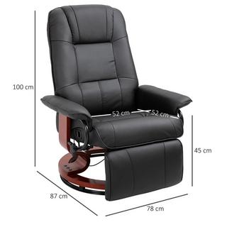 HOMCOM Fauteuil de relaxation  