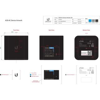 UBIQUITI  AirCube 867 Mbit/s Nero Supporto Power over Ethernet (PoE) 