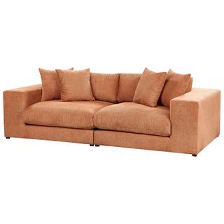 Beliani 3 Sitzer Sofa aus Polyester Modern GLORVIKA II  