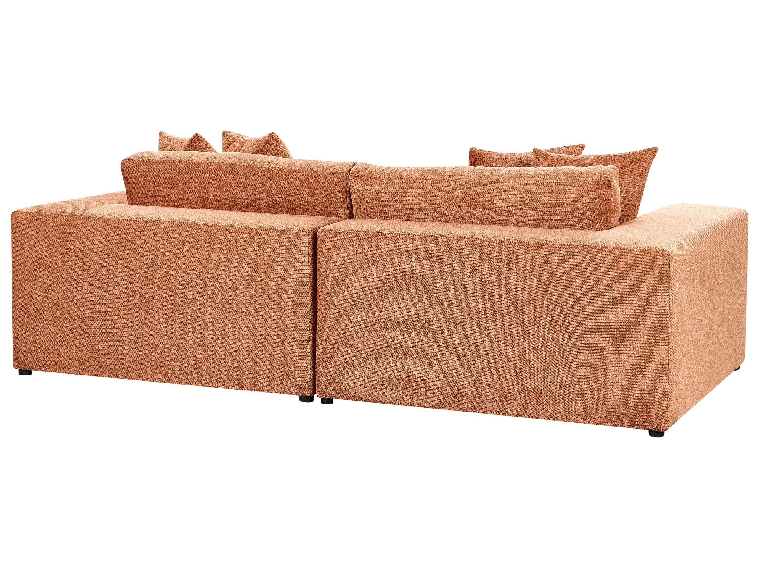 Beliani 3 Sitzer Sofa aus Polyester Modern GLORVIKA II  