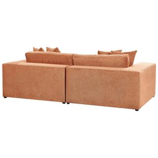 Beliani 3 Sitzer Sofa aus Polyester Modern GLORVIKA II  