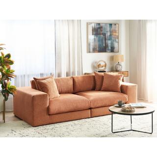 Beliani 3 Sitzer Sofa aus Polyester Modern GLORVIKA II  