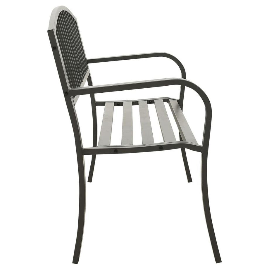 VidaXL Banc de jardin acier  