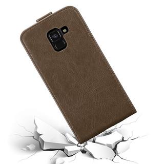 Cadorabo  Housse compatible avec Samsung Galaxy A8 2018 - Coque de protection au design flip avec fermeture magnétique 