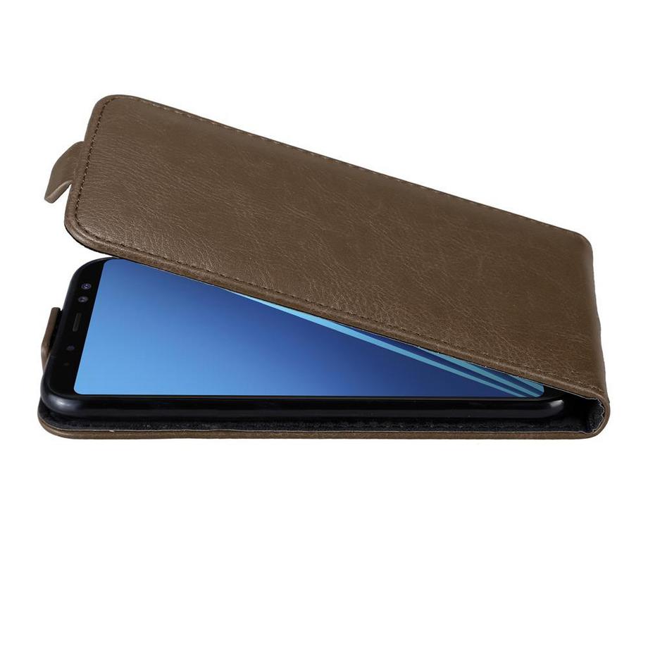 Cadorabo  Hülle für Samsung Galaxy A8 2018 mit Magnetverschluss 