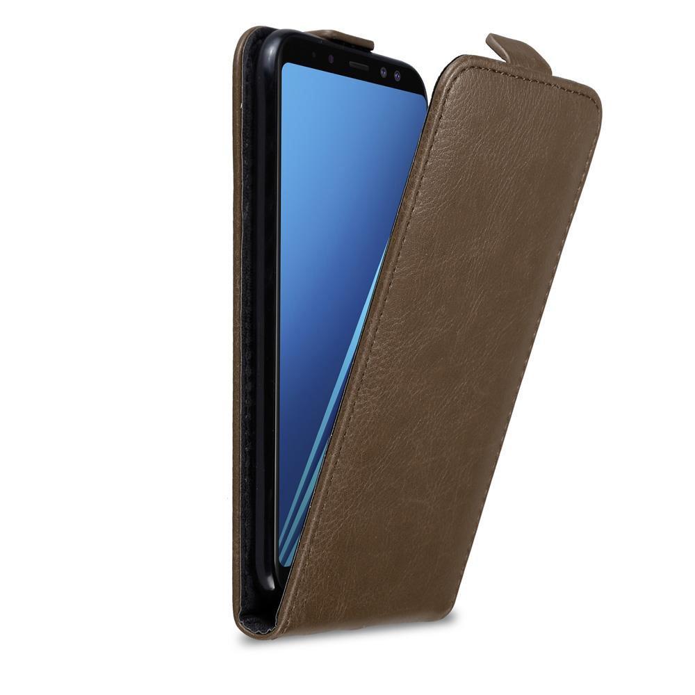 Cadorabo  Housse compatible avec Samsung Galaxy A8 2018 - Coque de protection au design flip avec fermeture magnétique 