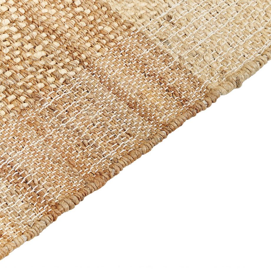Beliani Teppich aus Jute  KARKIN  