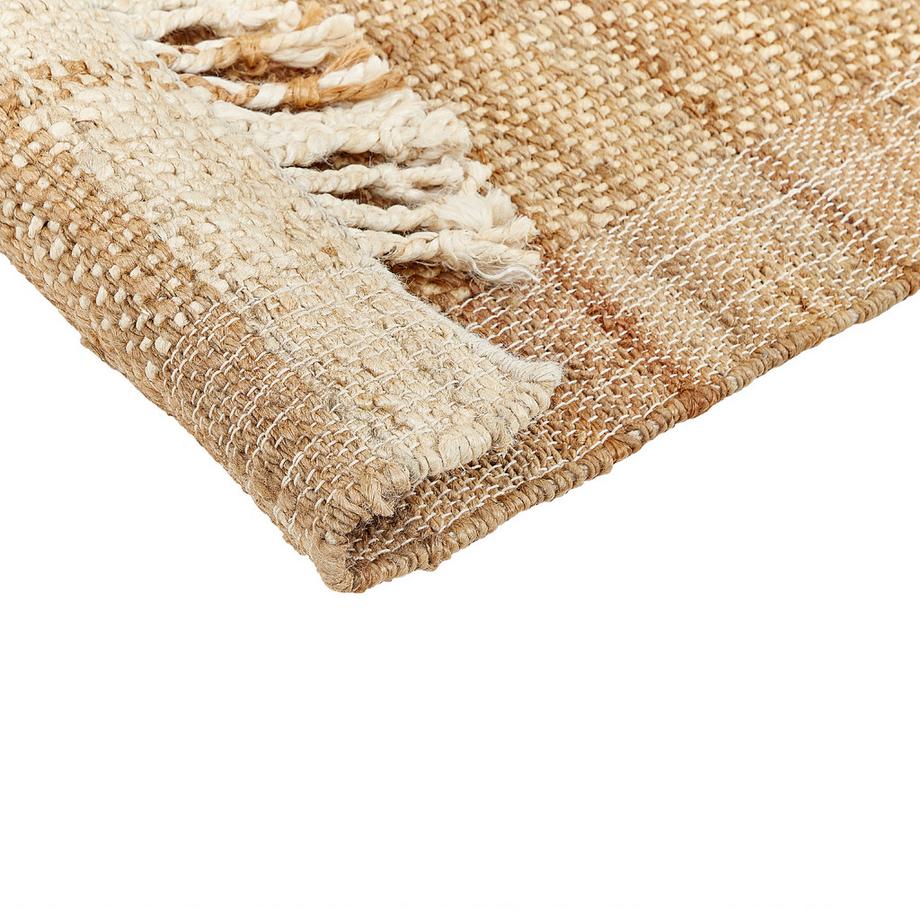 Beliani Teppich aus Jute  KARKIN  