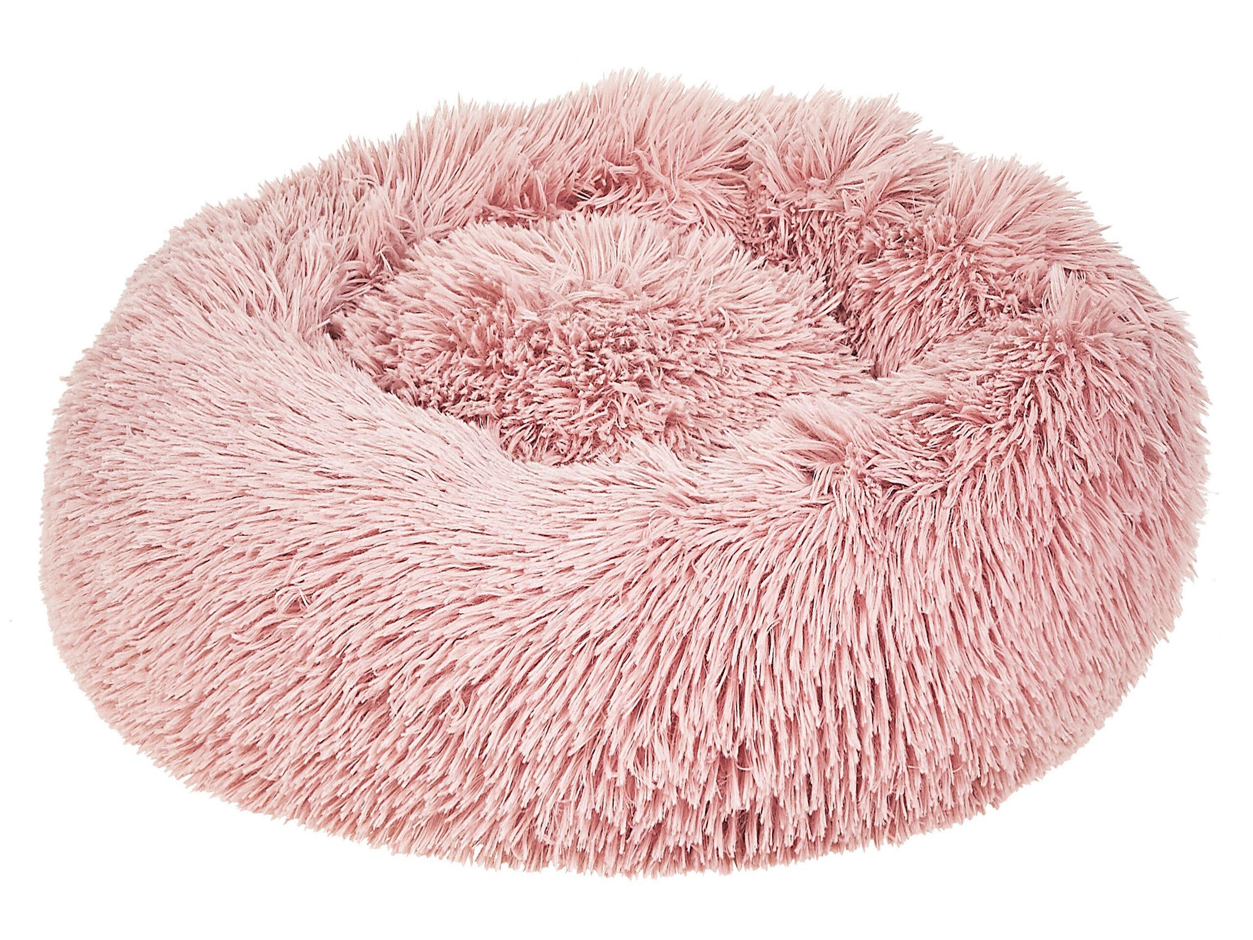 Image of Tierbett Aus Webpelz Klassisch Kulu Unisex Pink 50 CM