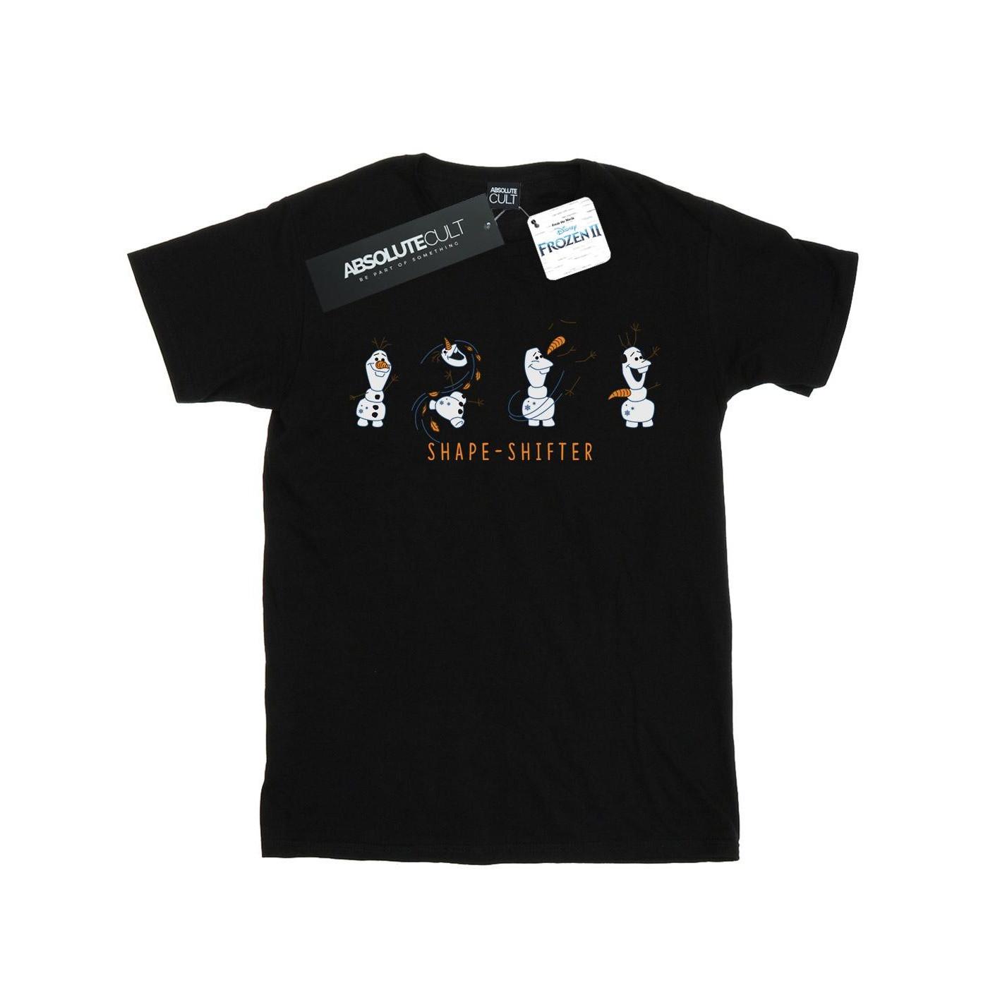 Image of Frozen 2 Olaf Shapeshifter Tshirt Herren Schwarz 5XL