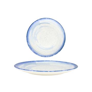 Assiette à dîner - Harena -  Porcelaine - lot de 6