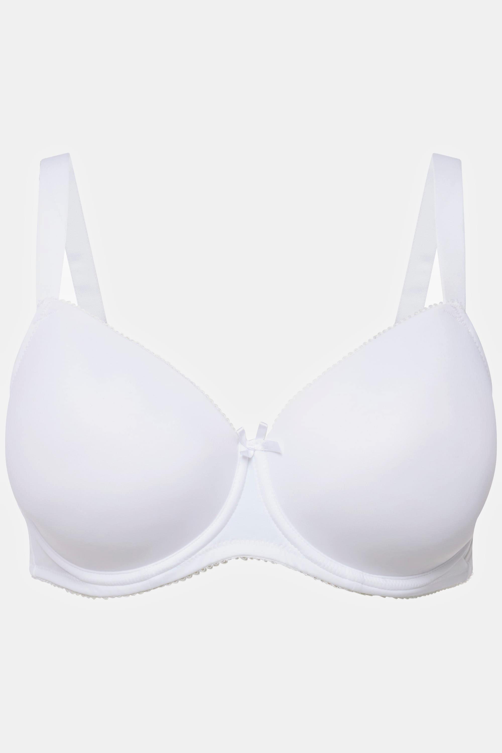 Ulla Popken  Reggiseno con ferretto, coppe morbide e coppa B-D# 