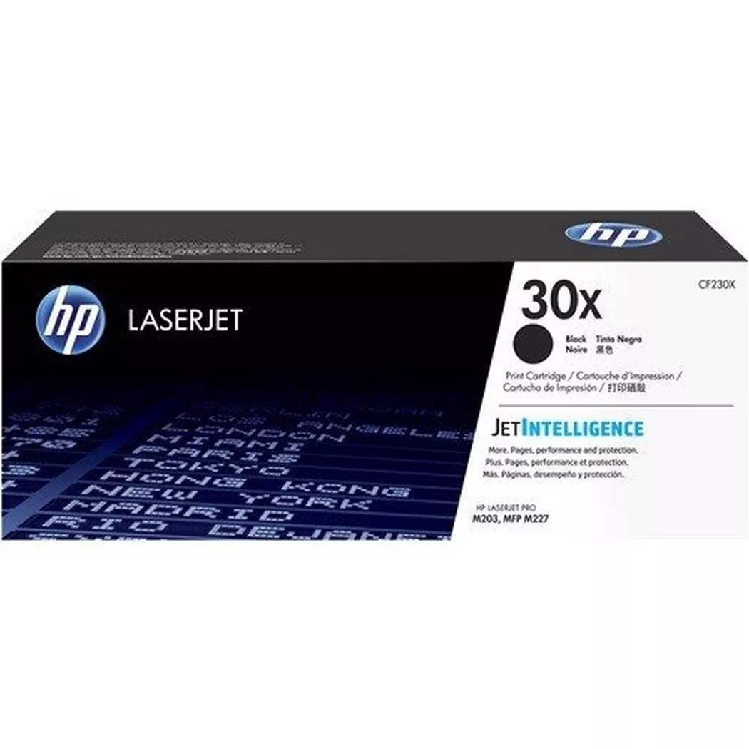 Hewlett-Packard – HP Toner-Modul 30X schwarz CF230X LaserJet Pro M203 3500 Seiten, One Size
