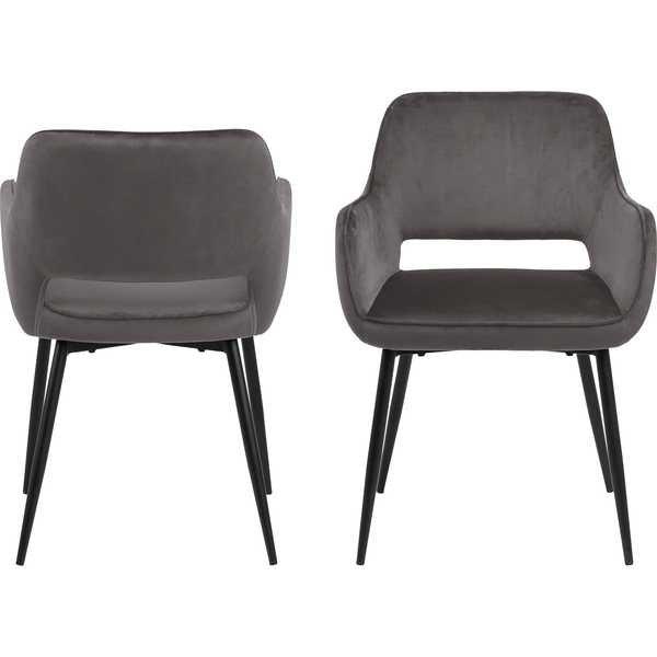 Image of Armlehnstuhl Devin dunkelgrau Armlehnstuhl Devin dunkelgrau