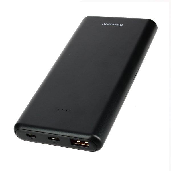 Image of 10.000mAh 20W Powerbank Swissten Schwarz