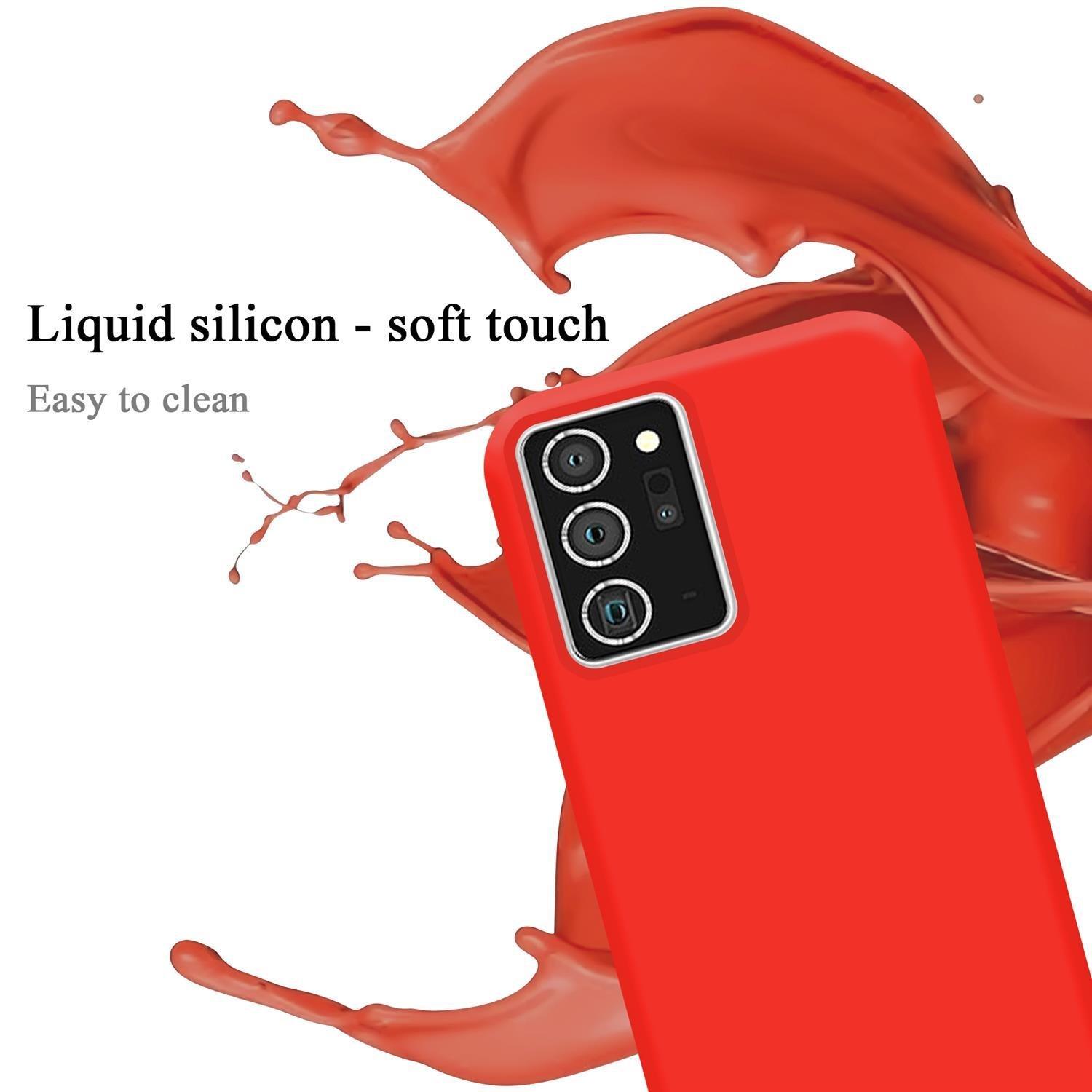 Cadorabo  Housse compatible avec Samsung Galaxy NOTE 20 PLUS - Coque de protection en silicone TPU flexible 