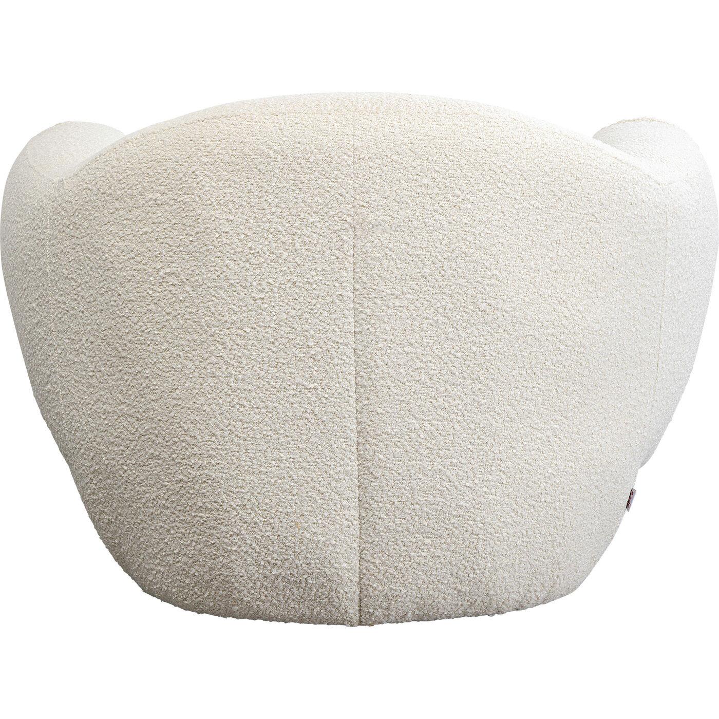 KARE Design Poltrona Dreamy Boucle crema  