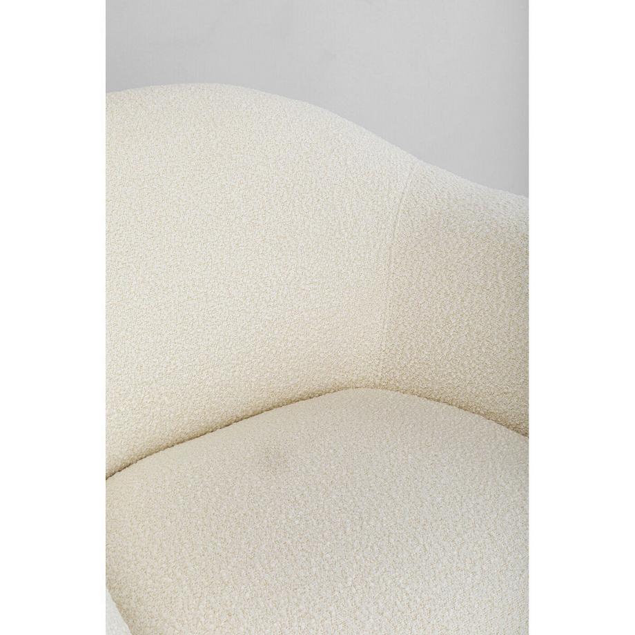 KARE Design Sessel Dreamy Boucle creme  