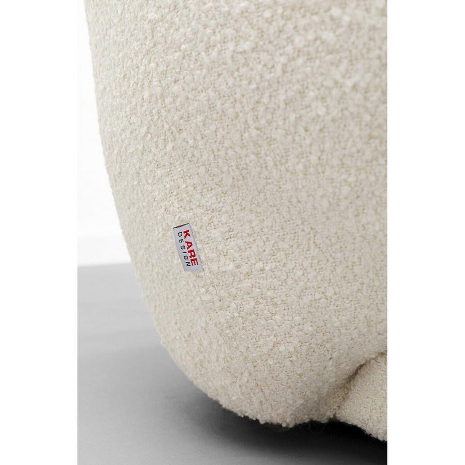 KARE Design Sessel Dreamy Boucle creme  