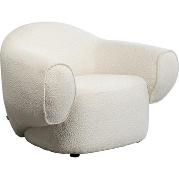 Fauteuil Dreamy Boucle crème