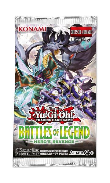 Yu-Gi-Oh!  Battles of Legend: Hero's Revenge Booster Display - 1. Auflage  - DE 