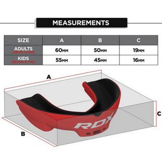 RDX SPORTS  RDX Protège-dents Junior moins de 12 ans 