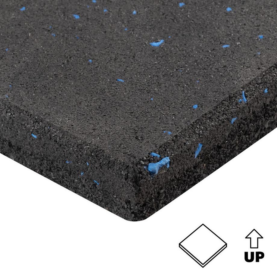 GladiatorFit  GladiatorFit, gefleckter Gummiboden für Sporthallen 100x100cm 